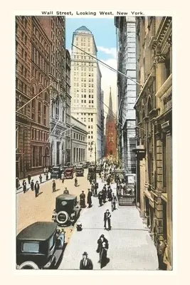 Jurnal de epocă Wall Street, New York City - Vintage Journal Wall Street, New York City