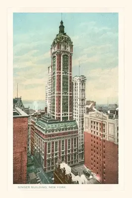 Jurnalul Vintage Singer Building, New York City - Vintage Journal Singer Building, New York City