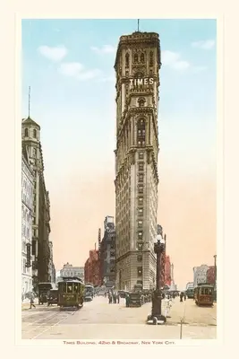 Jurnalul Vintage Times Building, New York City - Vintage Journal Times Building, New York City