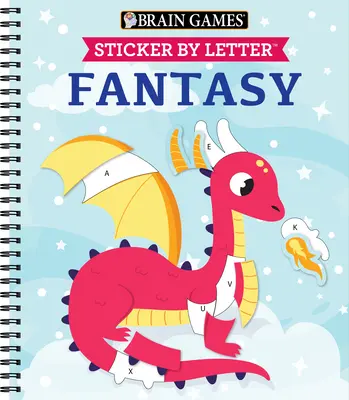 Brain Games - Autocolant după literă: Fantezie - Brain Games - Sticker by Letter: Fantasy