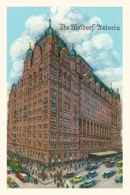 Jurnal de epocă Hotel Waldorf Astoria - Vintage Journal Waldorf Astoria Hotel