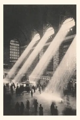 Jurnal de epocă Lumină în Grand Central Station - Vintage Journal Light in Grand Central Station