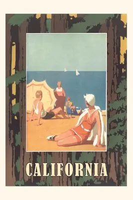Jurnal de epocă California Travel Poster - Vintage Journal California Travel Poster