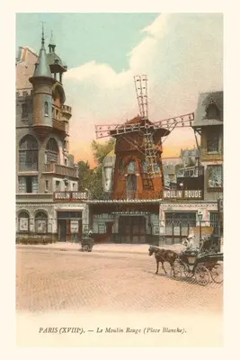Jurnal de epocă Moulin Rouge - Vintage Journal Moulin Rouge