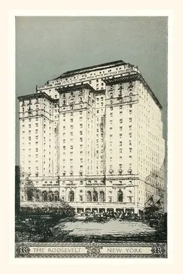 Jurnalul Vintage Roosevelt Hotel, New York City - Vintage Journal Roosevelt Hotel, New York City