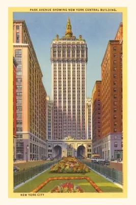 Jurnalul Vintage Park Avenue, New York Central Building, New York City - Vintage Journal Park Avenue, New York Central Building, New York City