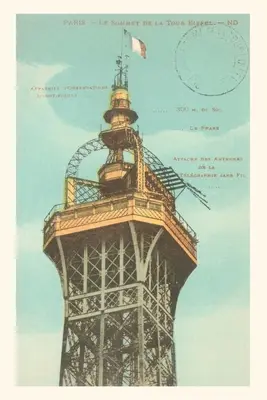 Jurnal de epocă Vârful turnului Eifel - Vintage Journal Top of the Eifel Tower