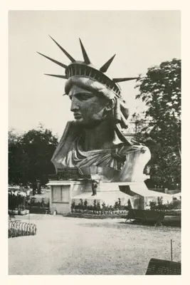 Jurnal de epocă Capul Statuii Libertății, New York - Vintage Journal Statue of Liberty Head, New York