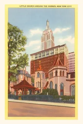 Jurnalul Vintage Little Church around the Corner, New York City - Vintage Journal Little Church around the Corner, New York City