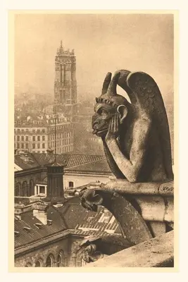 Jurnal de epocă Gargoyles on Notre Dame - Vintage Journal Gargoyles on Notre Dame