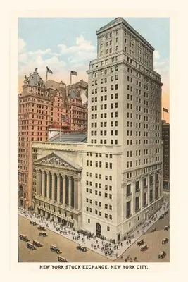 Jurnalul Vintage New York Stock Exchange, New York City - Vintage Journal New York Stock Exchange, New York City