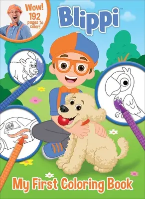 Blippi: Prima mea carte de colorat - Blippi: My First Coloring Book
