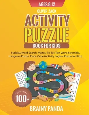 Carte de activități puzzle pentru copii cu vârste cuprinse între 8-12 ani - Activity Puzzle Book For Kids Ages 8-12