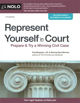 Reprezintă-te singur în instanță: Pregătirea și judecarea unui caz civil câștigător - Represent Yourself in Court: Prepare & Try a Winning Civil Case