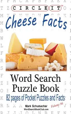 Circle It, Informații despre brânză, Căutare în cuvinte, Carte puzzle - Circle It, Cheese Facts, Word Search, Puzzle Book