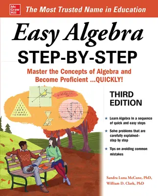 Easy Algebra Step-By-Step, Ediția a treia - Easy Algebra Step-By-Step, Third Edition