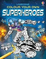 Colorează-ți proprii supereroi - Colour Your Own Superheroes