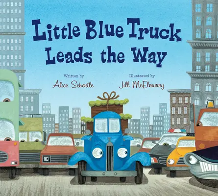 Little Blue Truck Leads the Way Carte de carton căptușită - Little Blue Truck Leads the Way Padded Board Book