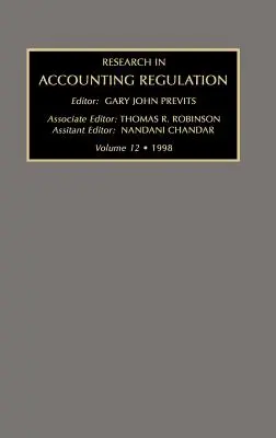 Cercetare în domeniul reglementărilor contabile 1998 - Research in Accounting Regulation 1998