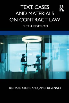 Text, cazuri și materiale privind dreptul contractelor - Text, Cases and Materials on Contract Law