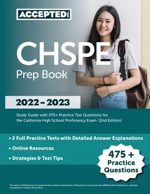 CHSPE Prep Book 2022-2023: Ghid de studiu cu 475+ întrebări practice pentru examenul California High School Proficiency [ediția a 2-a] - CHSPE Prep Book 2022-2023: Study Guide with 475+ Practice Test Questions for the California High School Proficiency Exam [2nd Edition]