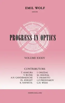 Progrese în optică: Volumul 34 - Progress in Optics: Volume 34