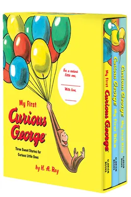 My First Curious George 3-Book Box Set: My First Curious George, Curious George: Prima mea bicicletă, Curious George: Primul meu zmeu - My First Curious George 3-Book Box Set: My First Curious George, Curious George: My First Bike, Curious George: My First Kite