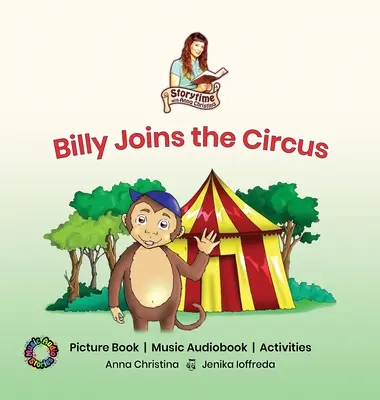 Billy se alătură circului: Carte ilustrată Muzică Audiobook Activități - Billy Joins the Circus: Picture Book Music Audiobook Activities