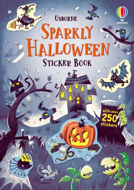Cartea de abțibilduri Sparkly Halloween - Sparkly Halloween Sticker Book