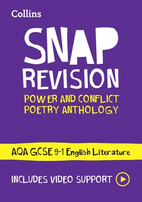 Aqa Poetry Anthology Power and Conflict Ghid de revizuire: Ideal pentru învățarea acasă, examene 2022 și 2023 - Aqa Poetry Anthology Power and Conflict Revision Guide: Ideal for Home Learning, 2022 and 2023 Exams