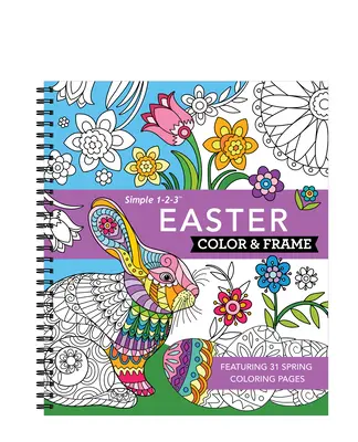 Color & Frame - Paște (Carte de colorat) - Color & Frame - Easter (Coloring Book)