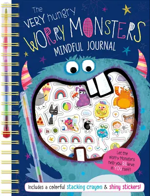 Jurnalul conștient al monștrilor foarte înfometați și îngrijorați - The Very Hungry Worry Monsters Mindful Journal