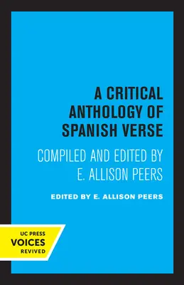 O antologie critică de versuri spaniole - A Critical Anthology of Spanish Verse