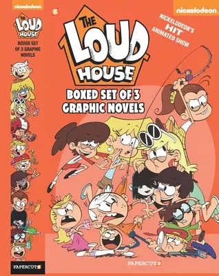 Loud House 3 în 1 Boxed Set - Loud House 3 in 1 Boxed Set