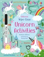 Activități de curățat unicorni - Wipe-Clean Unicorn Activities