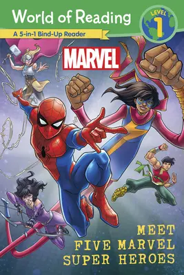 Lumea lecturii: Faceți cunoștință cu cinci super eroi Marvel - World of Reading: Meet Five Marvel Super Heroes