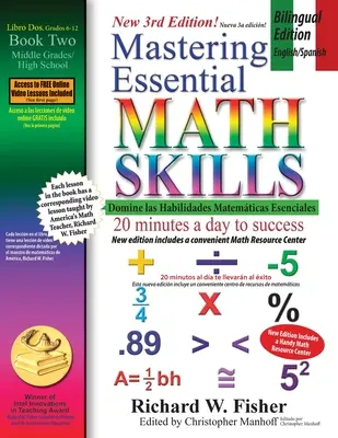 Mastering Essential Math Skills Book 2, ediție bilingvă - engleză/spaniolă - Mastering Essential Math Skills Book 2, Bilingual Edition - English/Spanish