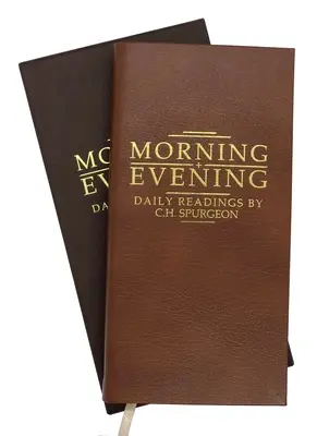 Dimineața și seara - piele maro - Morning and Evening Tan Leather