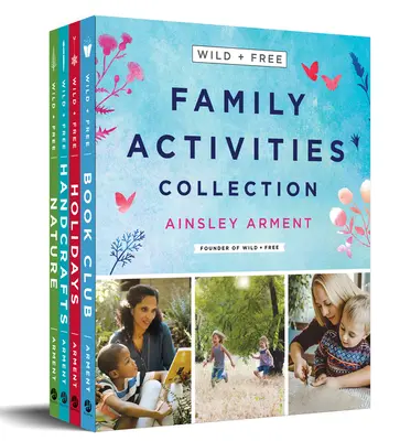 Colecția de activități de familie Wild and Free: Box set de 4 cărți - Wild and Free Family Activities Collection: 4-Book Box Set