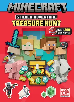 Minecraft Sticker Adventure: Vânătoare de comori (Minecraft) - Minecraft Sticker Adventure: Treasure Hunt (Minecraft)