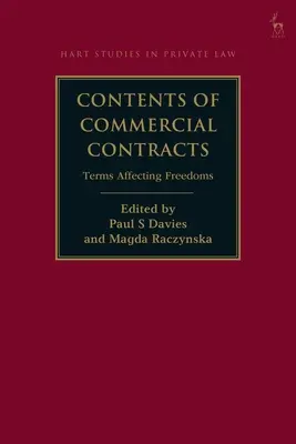 Conținutul contractelor comerciale: Clauze care afectează libertățile - Contents of Commercial Contracts: Terms Affecting Freedoms