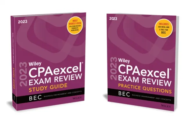 Wiley's CPA 2023 Study Guide + Question Pack: Mediul de afaceri și concepte - Wiley's CPA 2023 Study Guide + Question Pack: Business Environment and Concepts