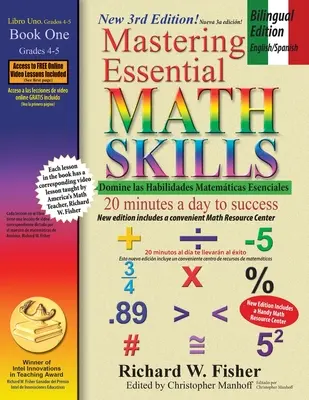 Mastering Essential Math Skills Book 1, ediție bilingvă - engleză/spaniolă - Mastering Essential Math Skills Book 1, Bilingual Edition - English/Spanish