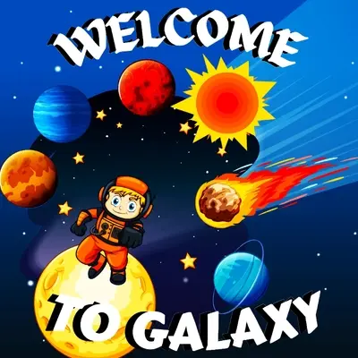 Bine ați venit la Galaxy Book pentru copii: Colorful Educational and Entertaining Book for Kids/ O carte Galaxy pentru copii, luminoasă și colorată, cu un design curat, mode - Welcome to Galaxy Book for Kids: Colorful Educational and Entertaining Book for Kids/ A Bright and Colourful Children's Galaxy Book with a Clean, Mode