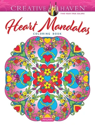 Carte de colorat Creative Haven Heart Mandalas - Creative Haven Heart Mandalas Coloring Book