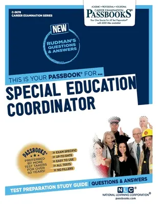 Coordonator educație specială (C-3678): Ghid de studiu pentru carnetele de muncă Volumul 3678 - Special Education Coordinator (C-3678): Passbooks Study Guidevolume 3678