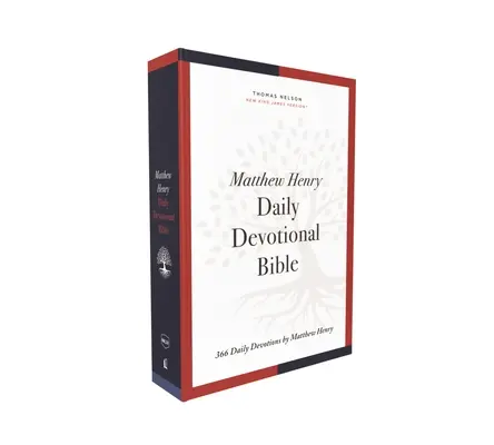 Nkjv, Matthew Henry Daily Devotional Bible, Paperback, Red Letter, Comfort Print: 366 Devoțiuni zilnice de Matthew Henry - Nkjv, Matthew Henry Daily Devotional Bible, Paperback, Red Letter, Comfort Print: 366 Daily Devotions by Matthew Henry