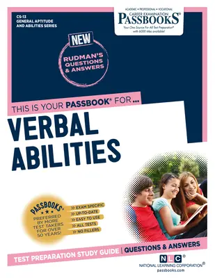 Abilități verbale (CS-13): Ghid de studiu Passbooks - Verbal Abilities (CS-13): Passbooks Study Guide