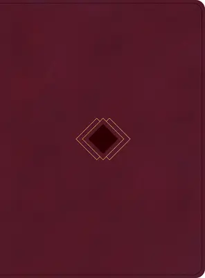 Biblia cronologică CSB Day-By-Day, Burgundy Leathertouch - CSB Day-By-Day Chronological Bible, Burgundy Leathertouch