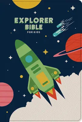 CSB Explorer Bible for Kids, Blast Off Leathertouch, Indexată - CSB Explorer Bible for Kids, Blast Off Leathertouch, Indexed
